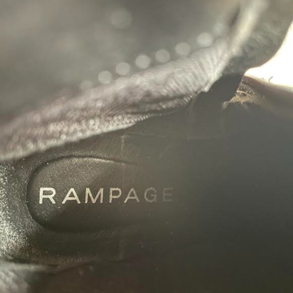 Women's Wedge Boots by Rampage 6.5 trimmed in faux fur with side buckle - Picture 6 of 6